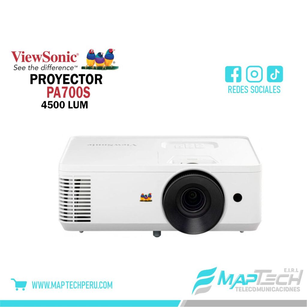 PROYECTOR VIEW SONIC PA700S DLP SVGA 4500 LUM